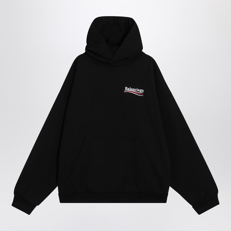 Balenciaga Black Political Campaign Sweatshirt