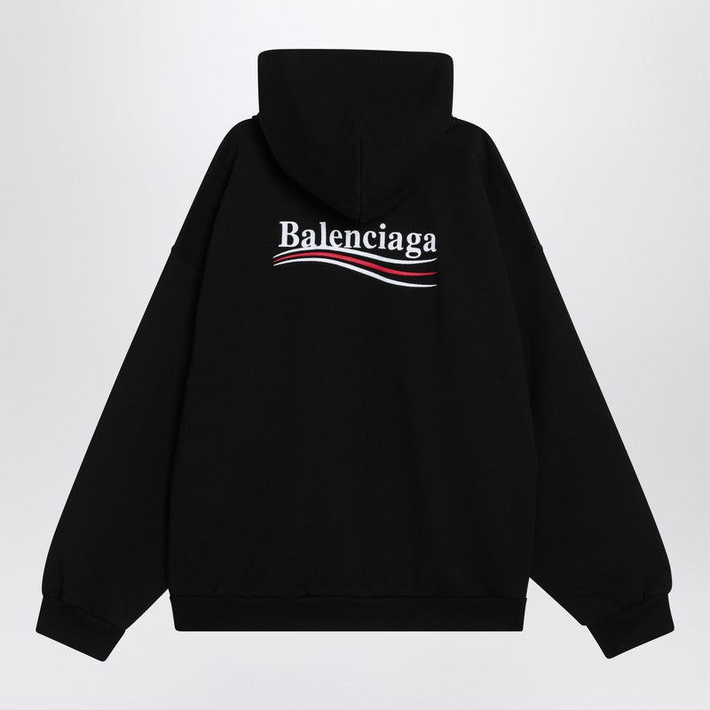Balenciaga Black Political Campaign Sweatshirt