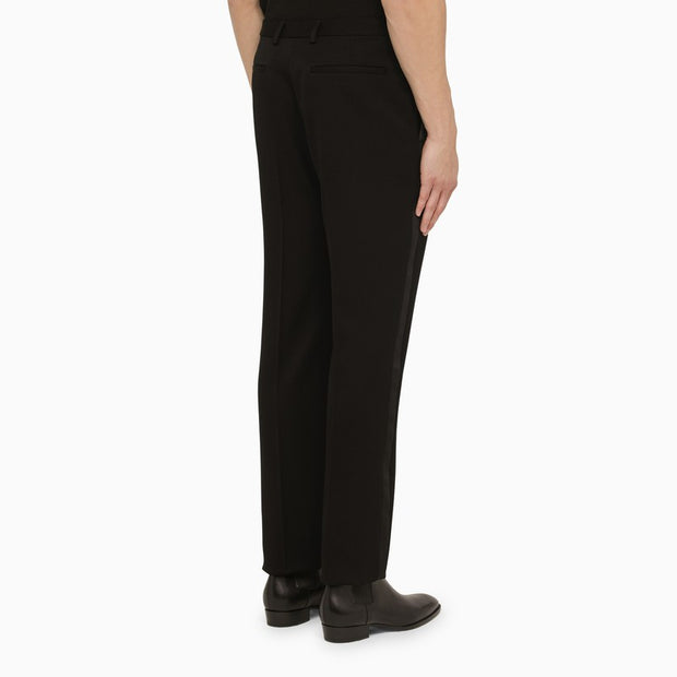 Saint Laurent Black Wool Trousers