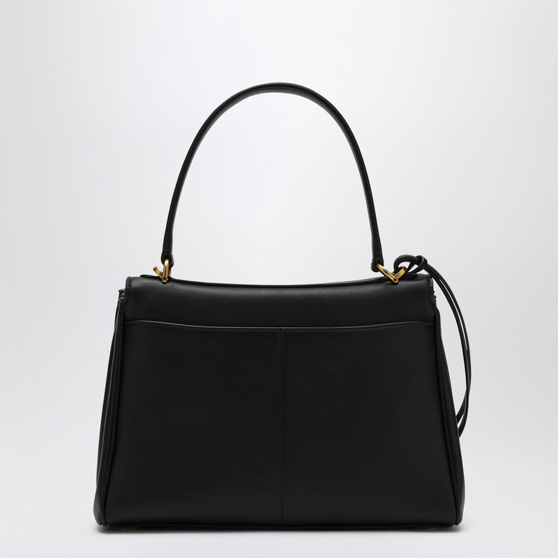 Balenciaga Smooth Black Calfskin Small Rodeo Bag