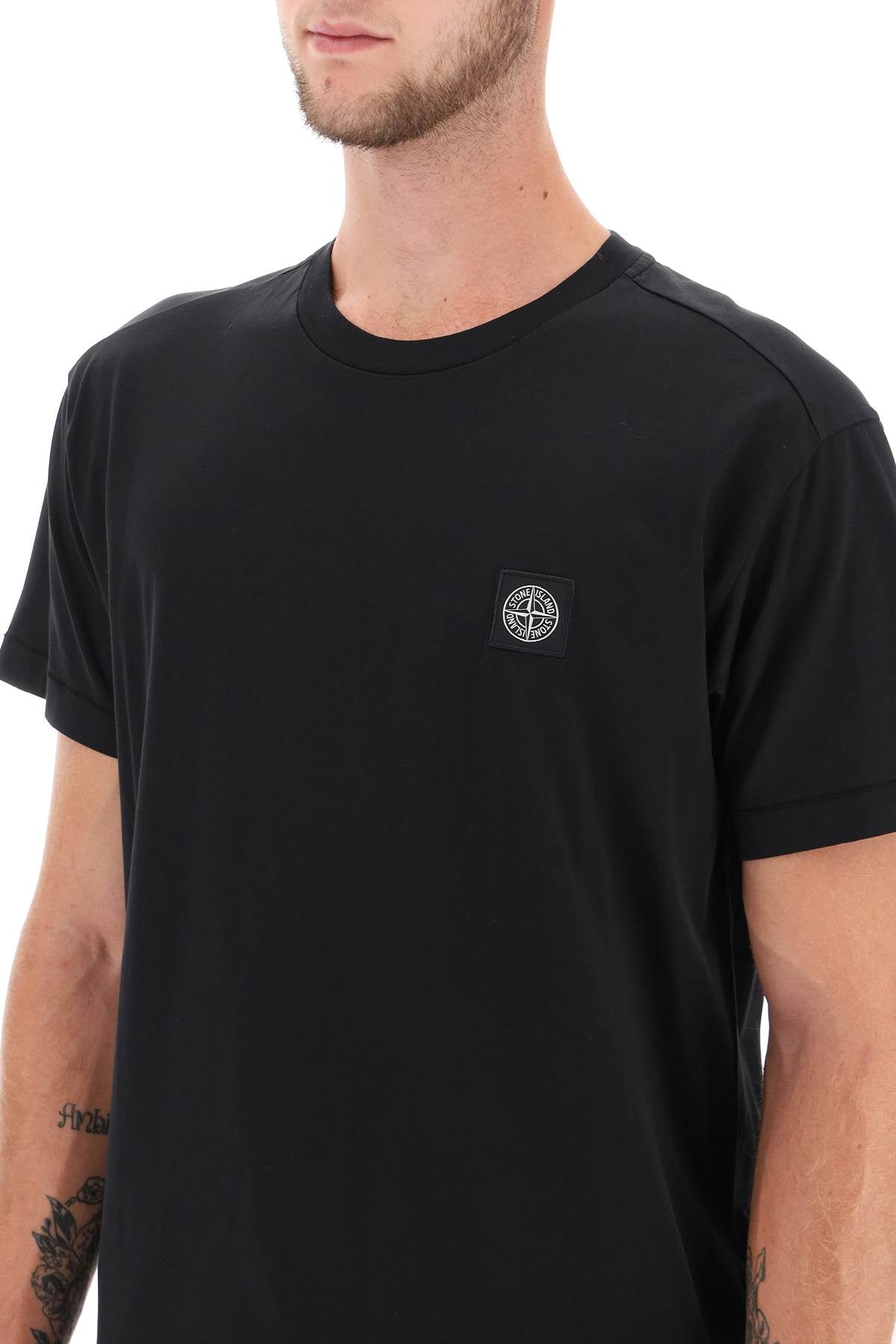 Stone Island Logo Patch T-shirt