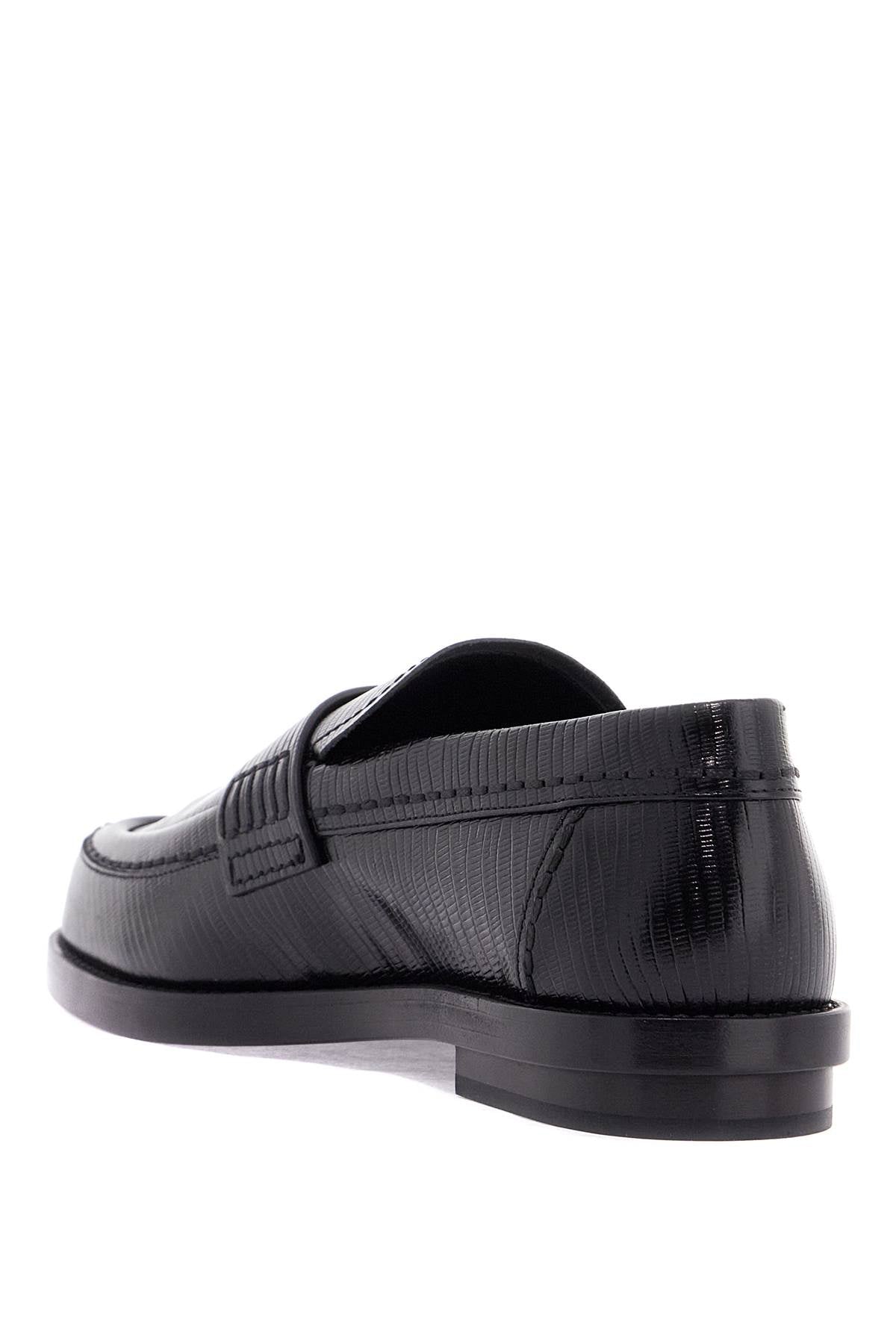 Alexander Mcqueen Leather Jupiter Loafers