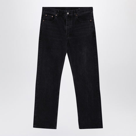 Saint Laurent Black Washed Denim Jeans