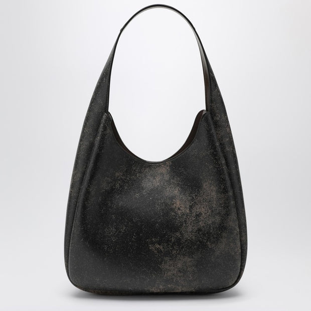 Stella McCartney Large Hobo Bag With Aged Effect And Logo