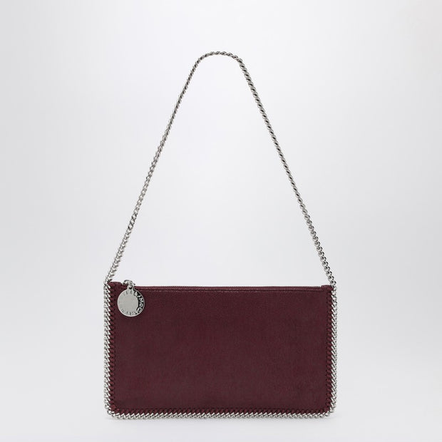 Stella McCartney Falabella Plum Coloured Clutched Shoulder Bag