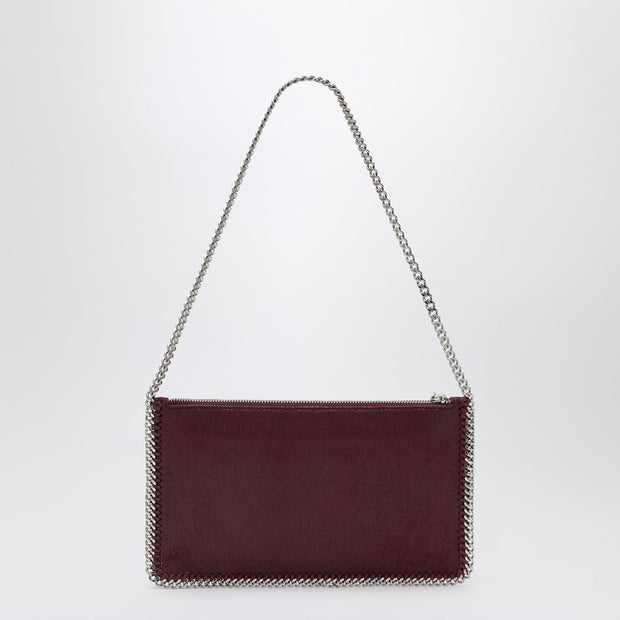 Stella McCartney Falabella Plum Coloured Clutched Shoulder Bag
