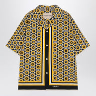 Valentino Bowling Shirt With Bulles Royales Print