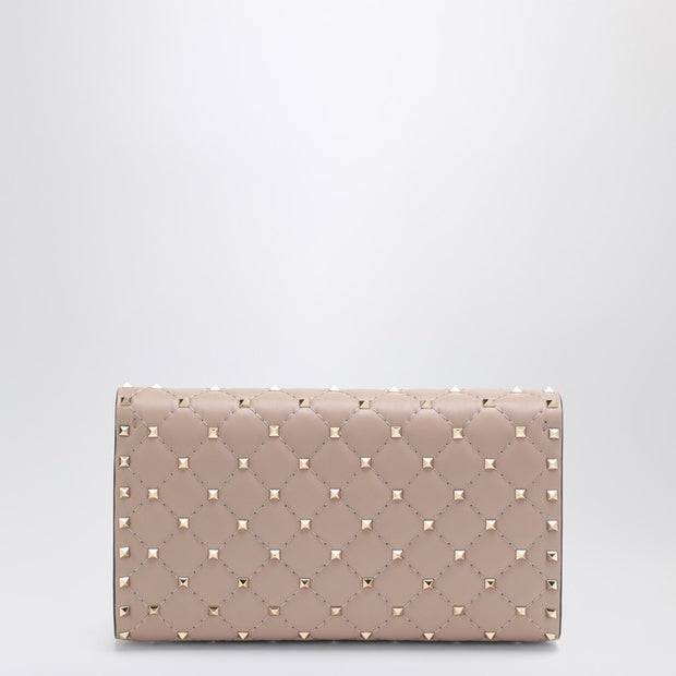 Valentino Garavani Rockstud Spike Crossbody Bag Powder-coloured