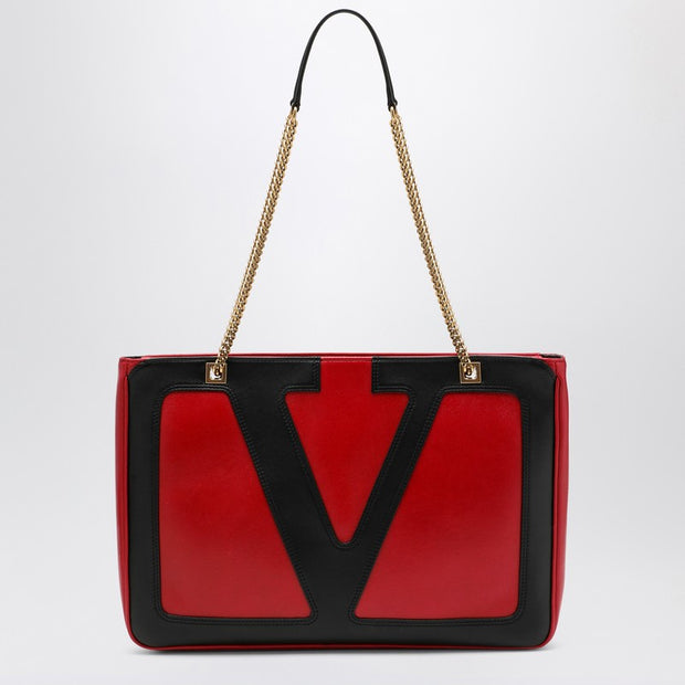 Valentino Garavani Medium Viva Superstar Bag Red/black