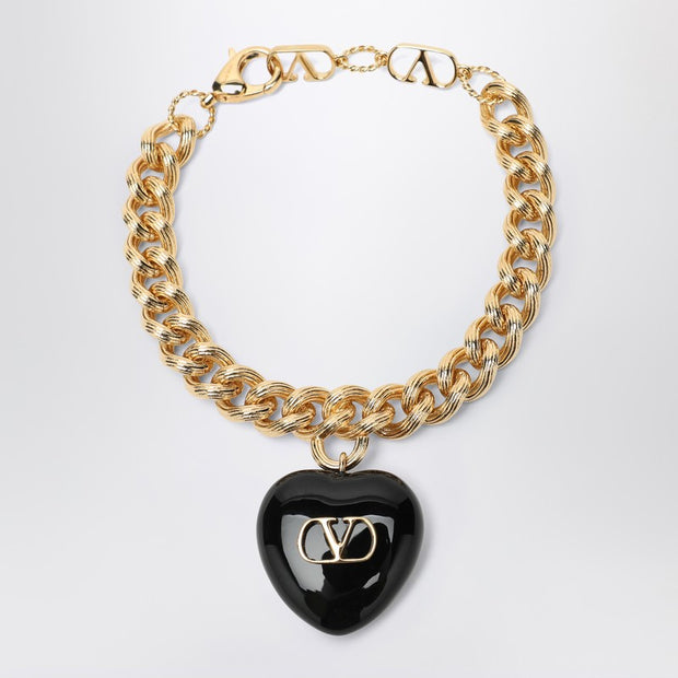 Valentino Garavani Coer Royal Bracelet Gold-coloured In Metal
