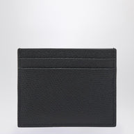 Valentino Garavani Vlogo Signature Black Credit Card Holder