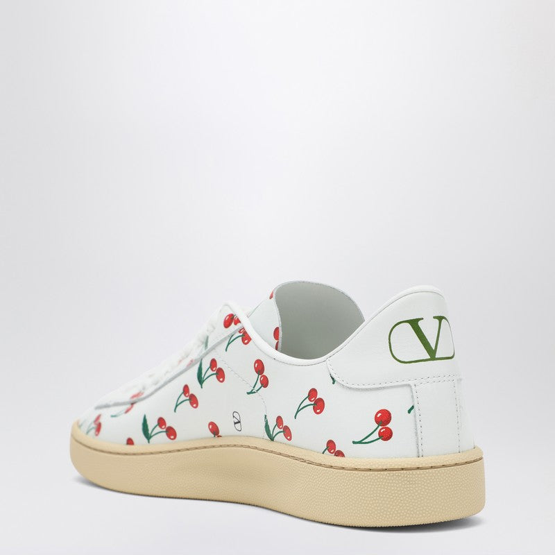 Valentino Garavani Royco Sneaker White With Cherryfic Pattern