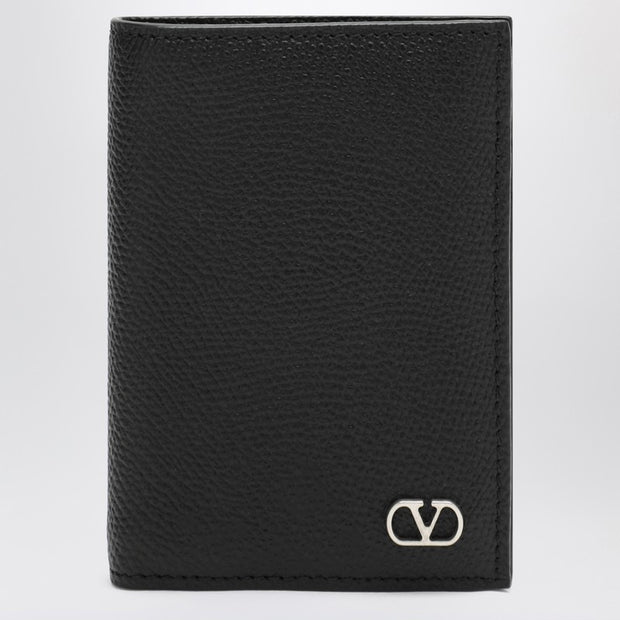 Valentino Garavani Vlogo Black Card Holder