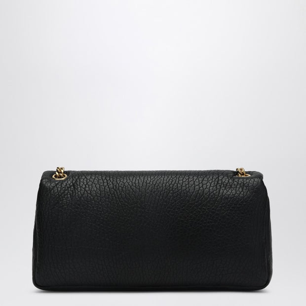 Saint Laurent Medium Calypso Bag In Black Leather