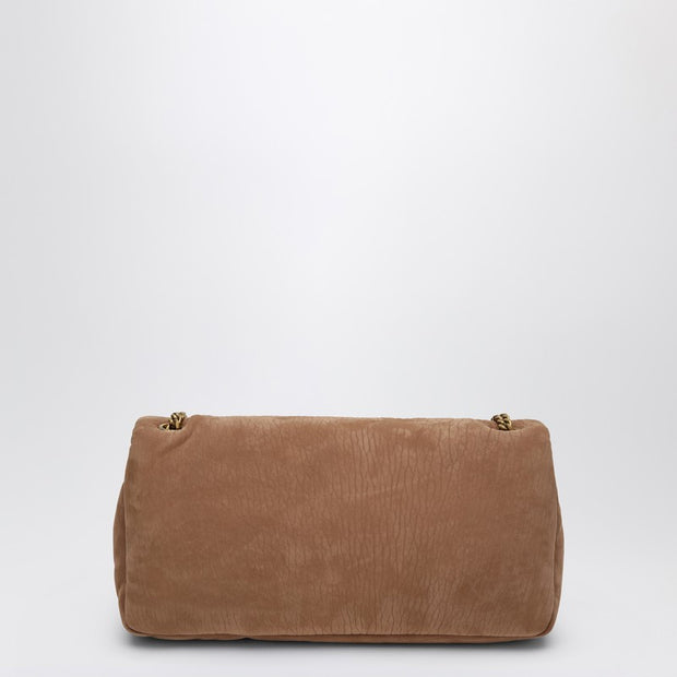 Saint Laurent Caramel Calypso Leather Bag