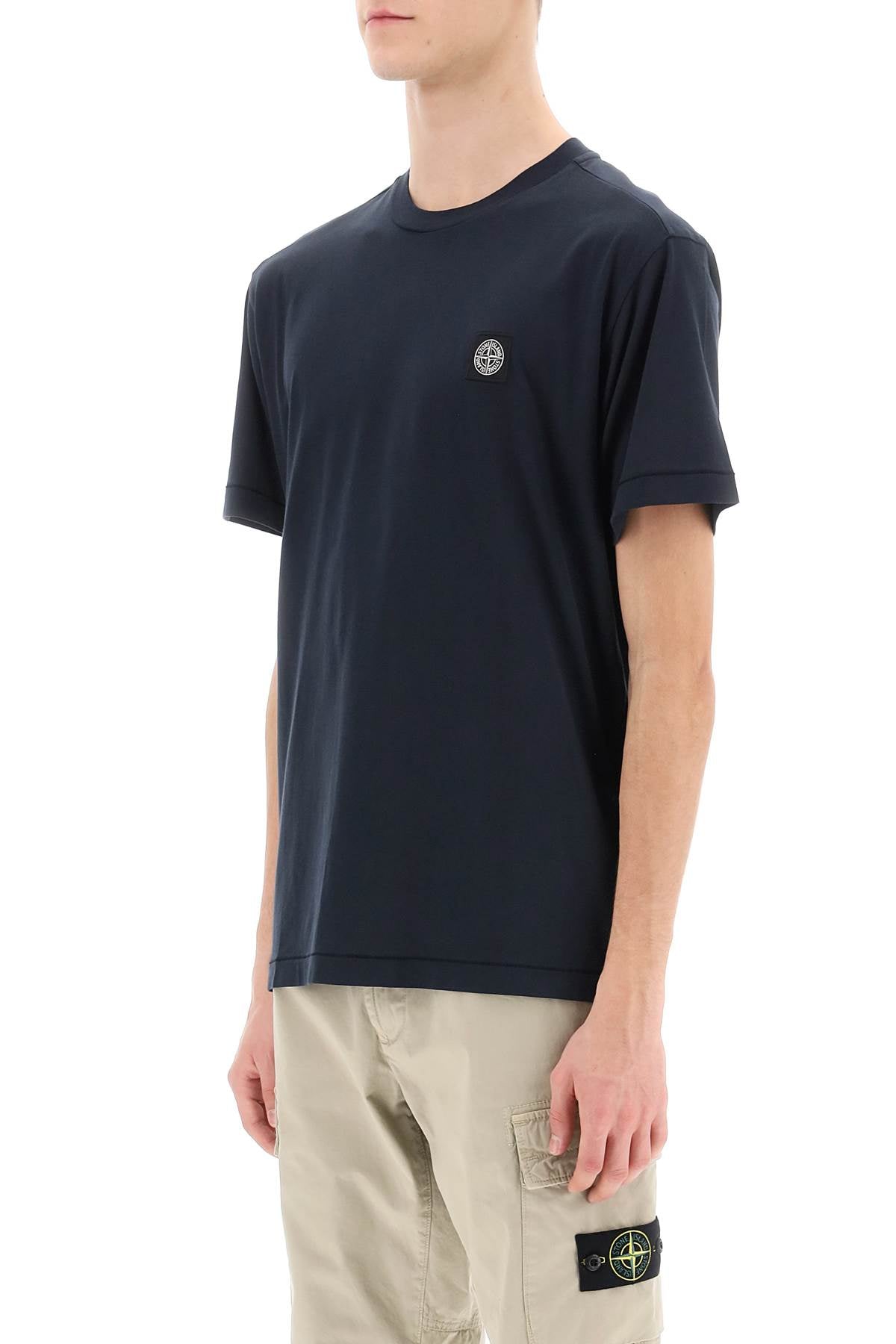 Stone Island Logo Patch T-Shirt