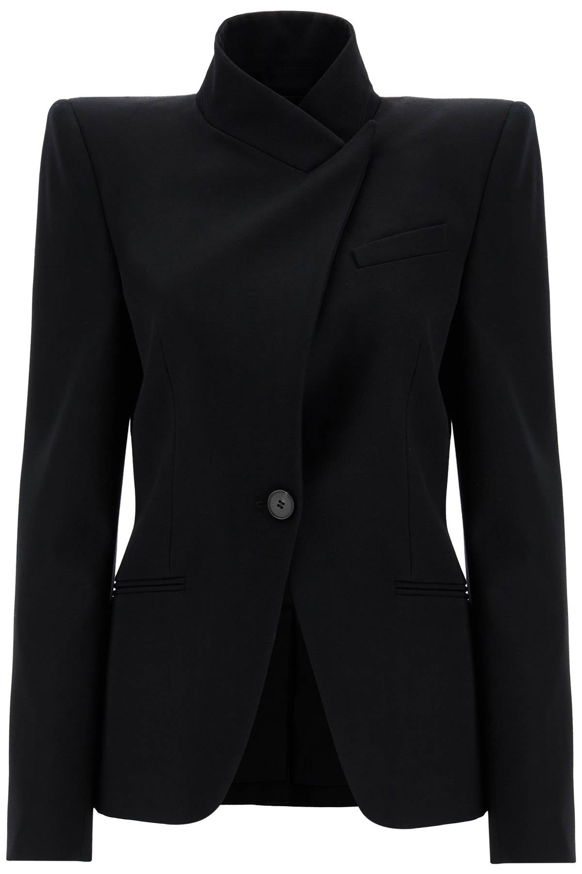 Alexander Mcqueen Wool Twisted Cavalry Jacket