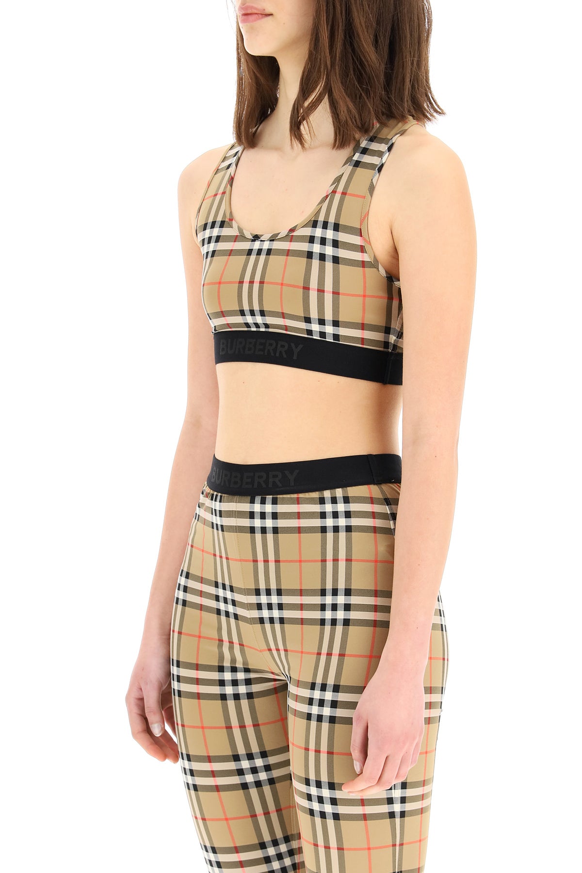 Burberry Check Sports Top