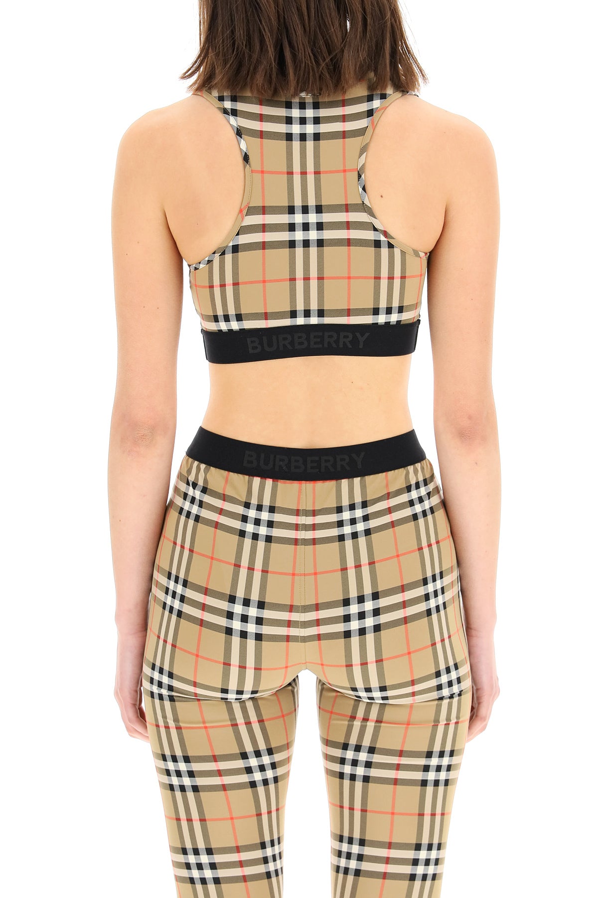 Burberry Check Sports Top