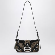 Balenciaga Essex Small Bag Ebony/beige/black
