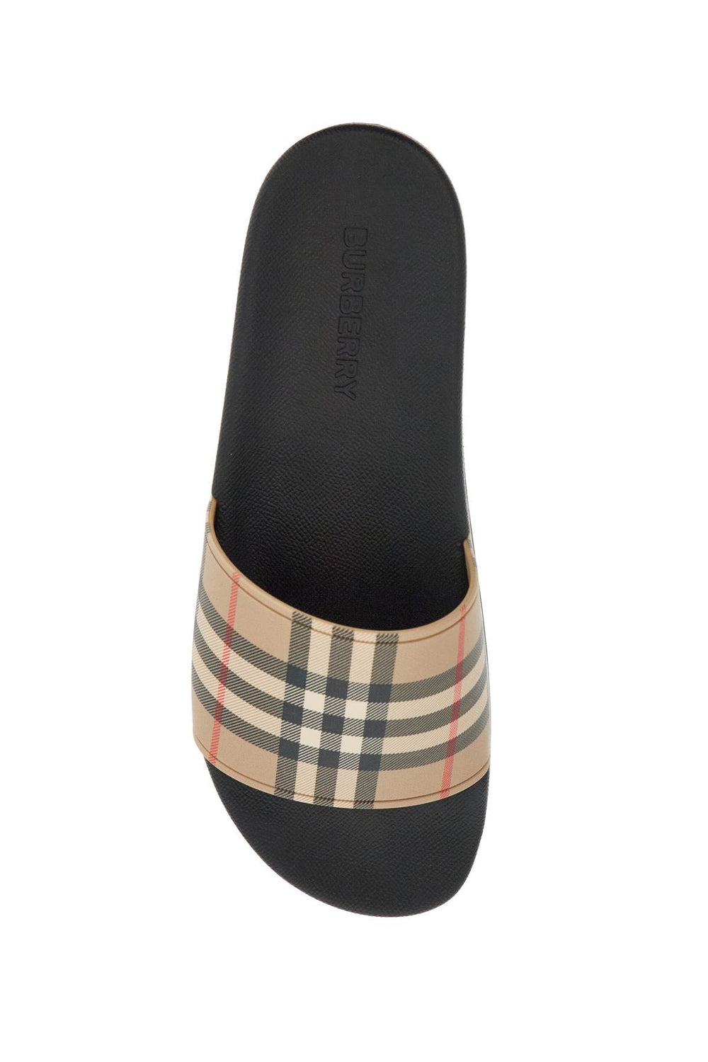 Burberry Check Slides