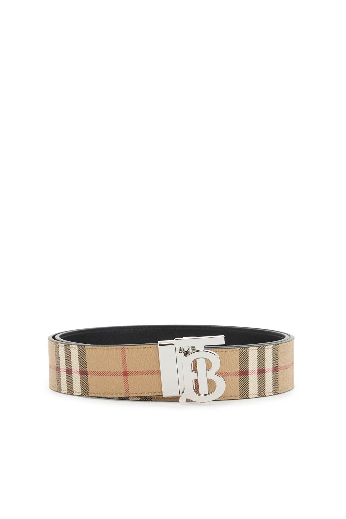 Burberry Check Reversible Belt