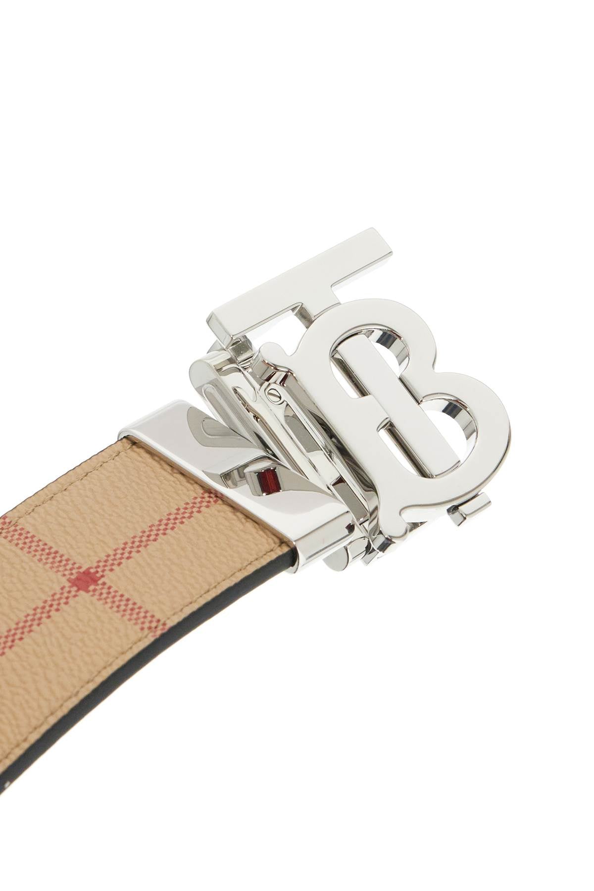 Burberry Check Reversible Belt