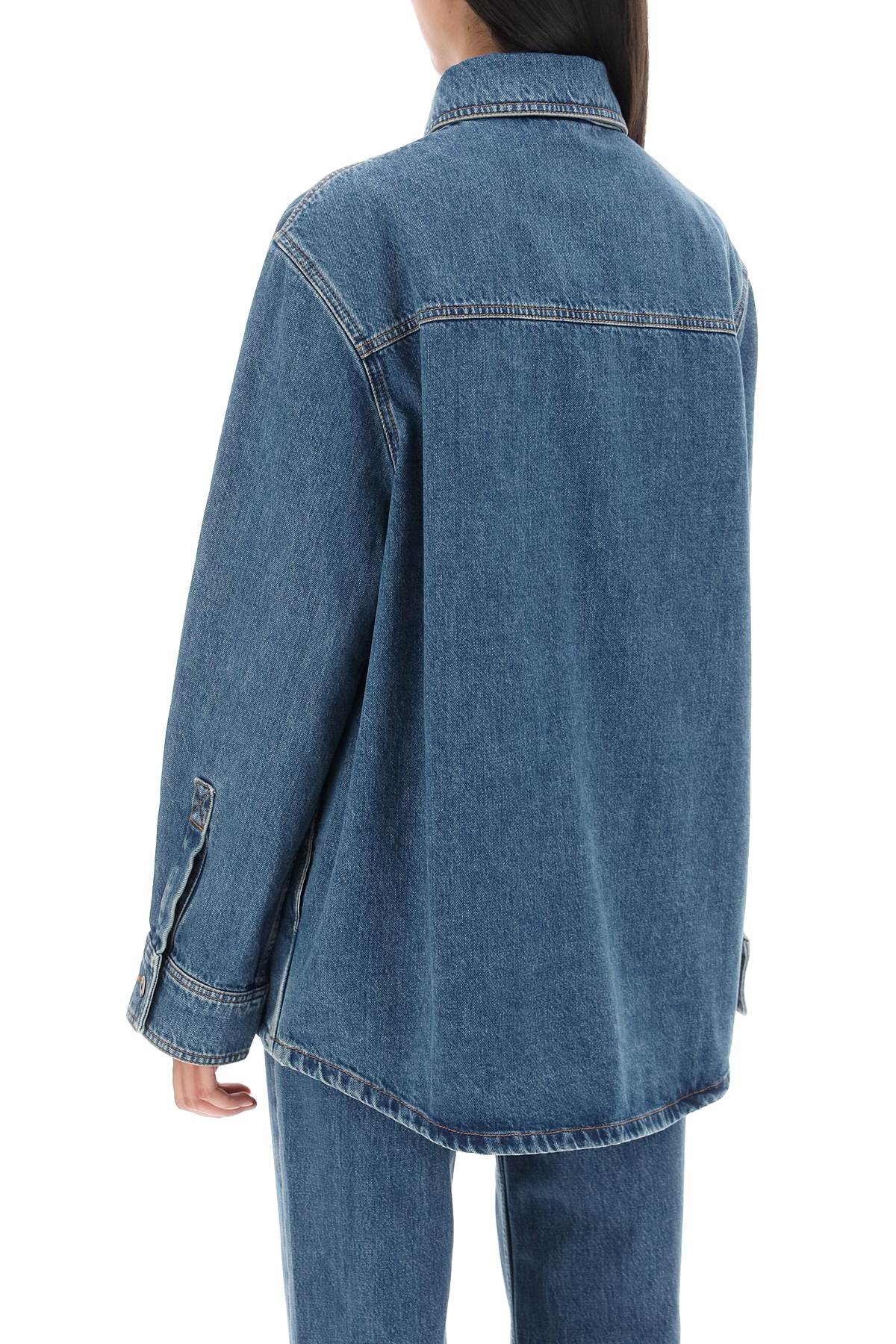 Burberry Oversized Denim Shirt