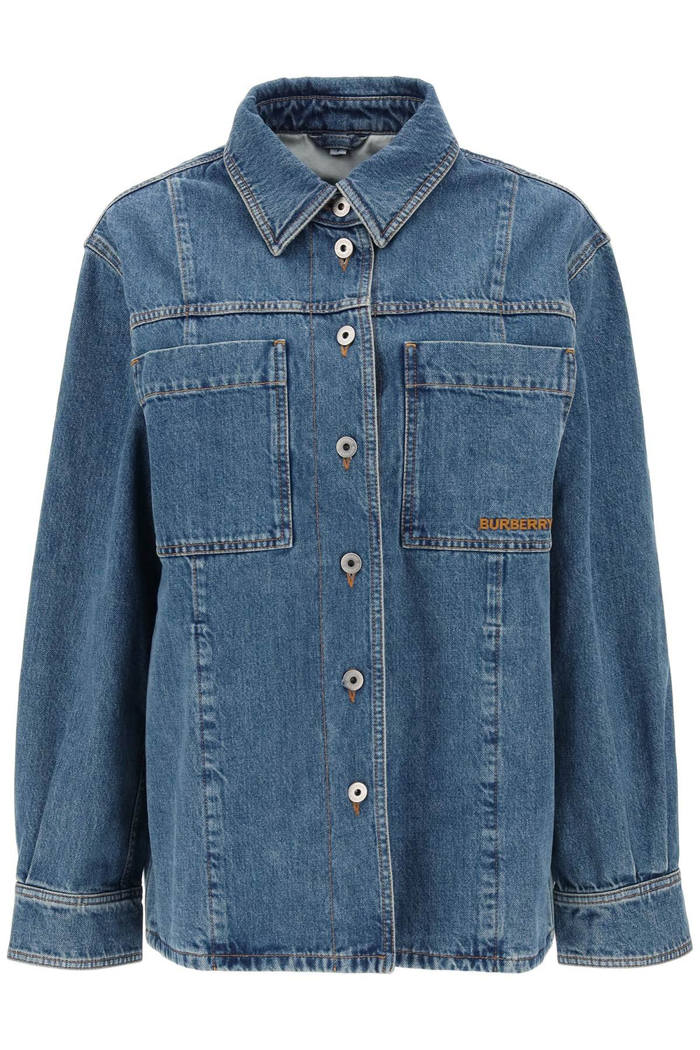 Burberry Oversized Denim Shirt