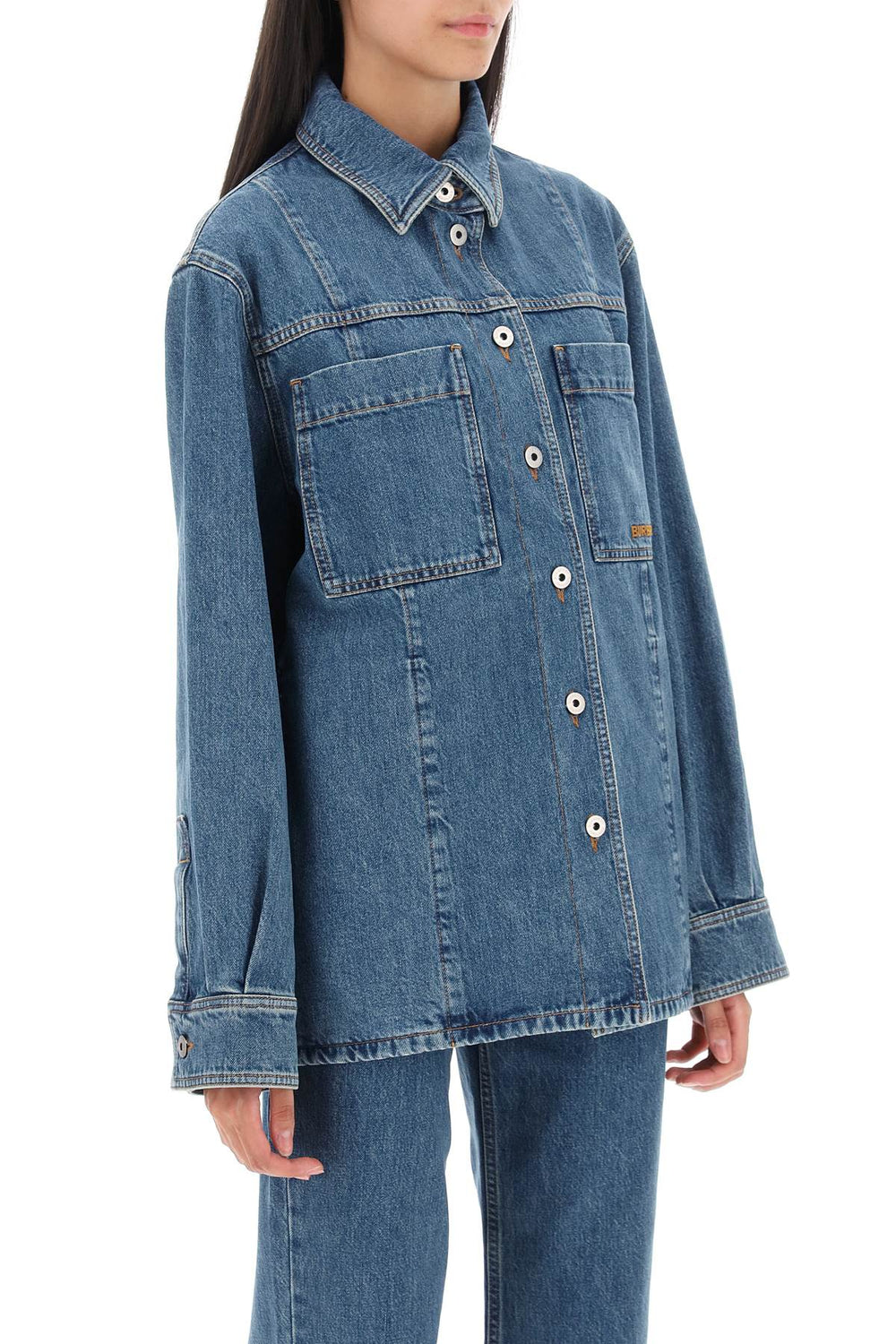 Burberry Oversized Denim Shirt