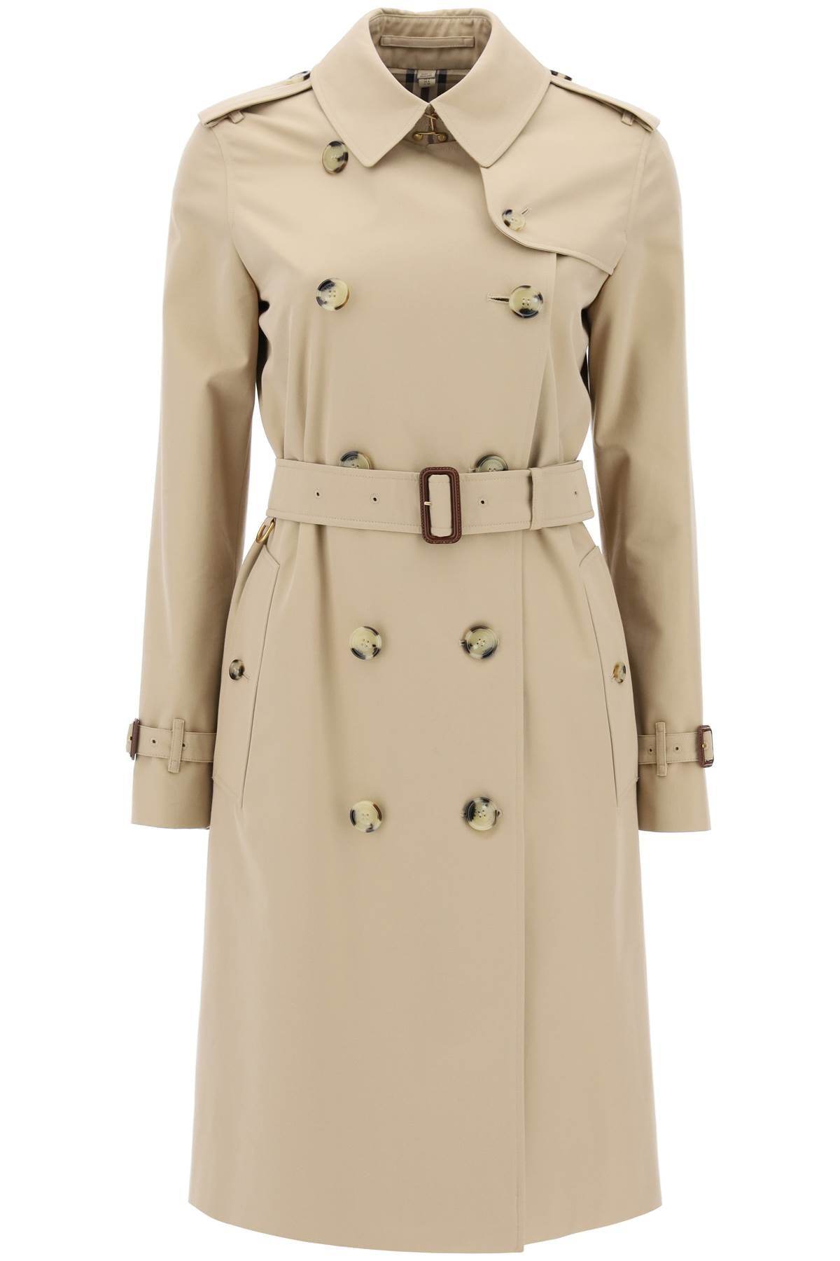 Burberry Mid-Length Kensington Heritage Trench Coat