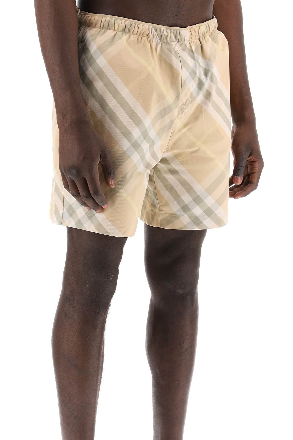 Burberry Check Swim Shorts