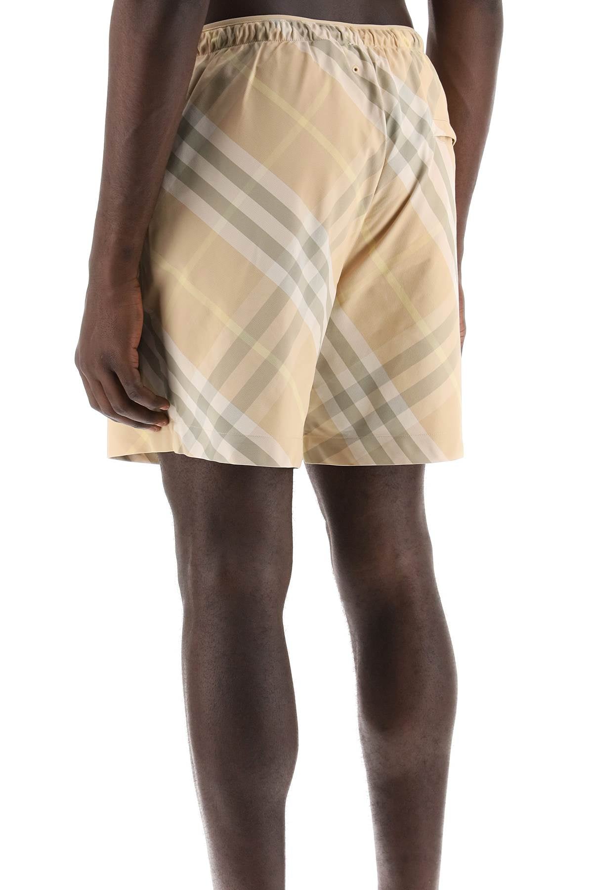 Burberry Check Swim Shorts