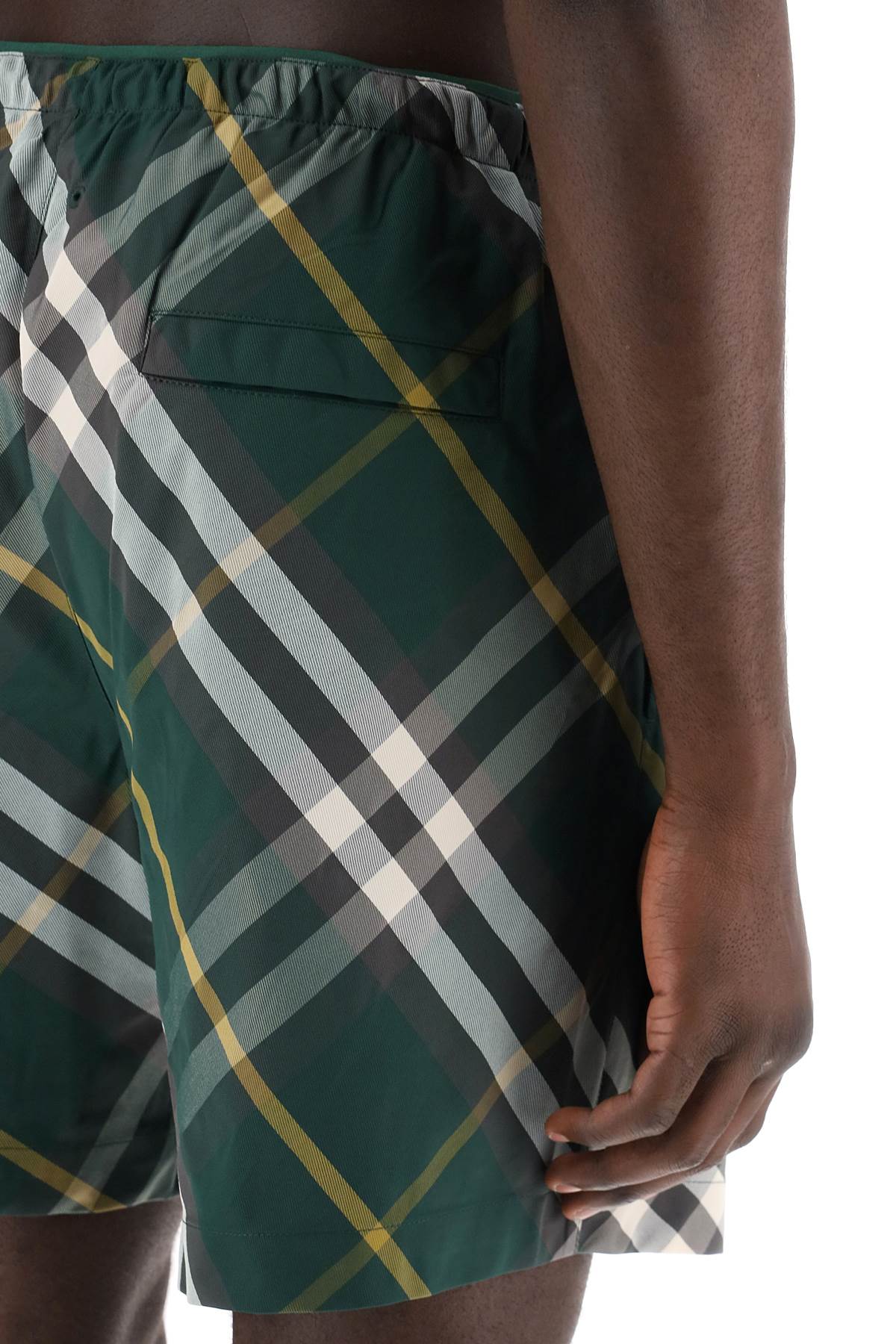 Burberry Check Swim Shorts