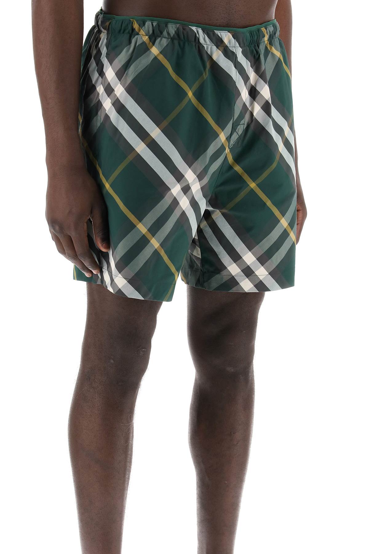 Burberry Check Swim Shorts