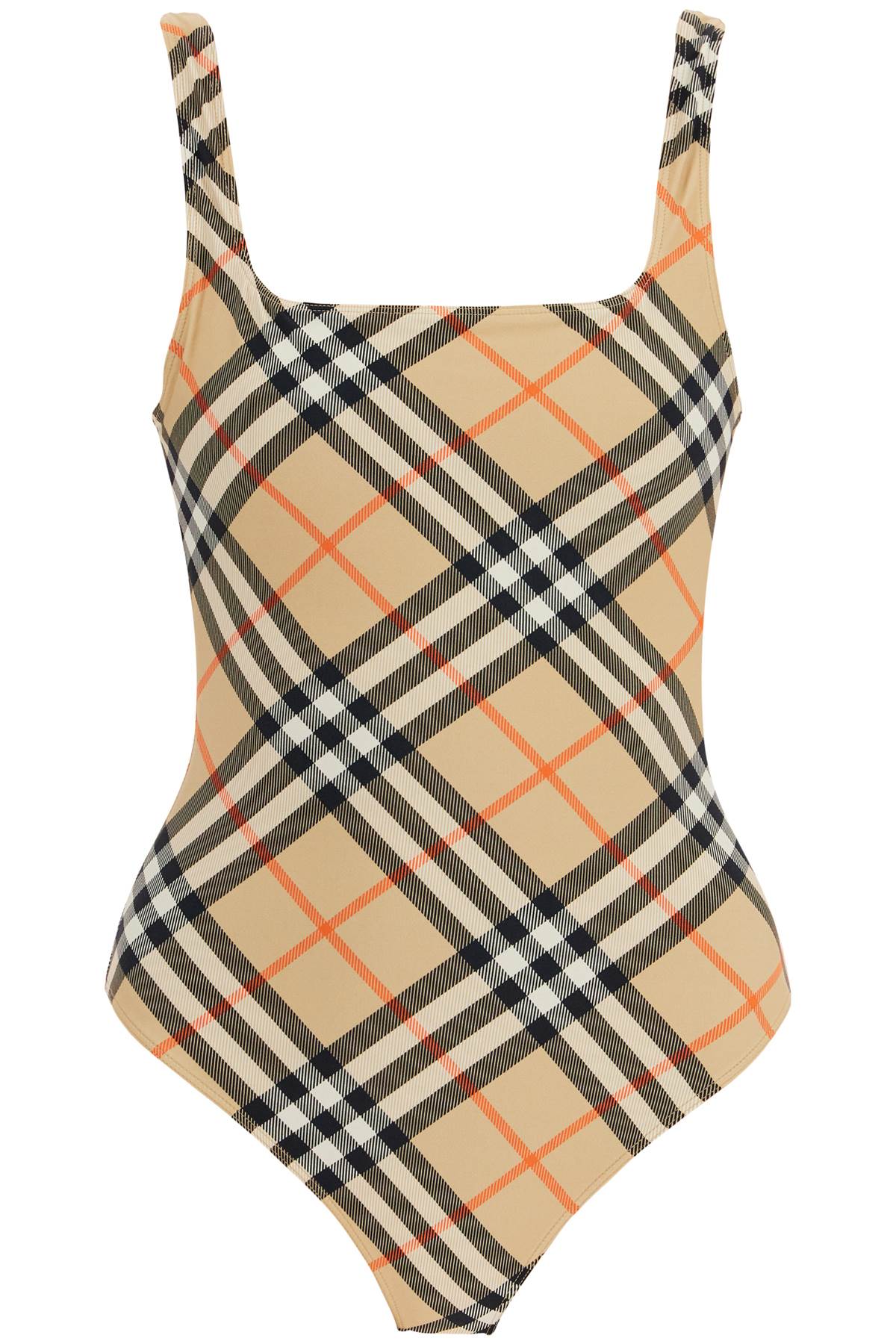 Burberry Check One-Piece Swimsuit