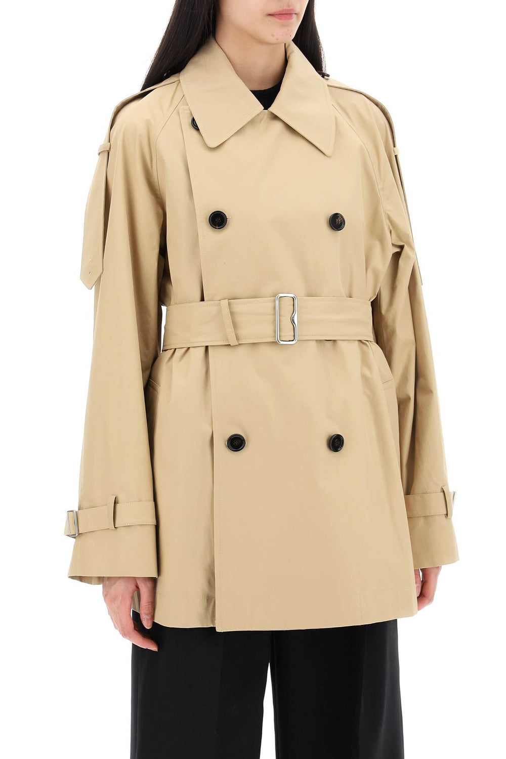 Burberry Double Breasted Trench Coat