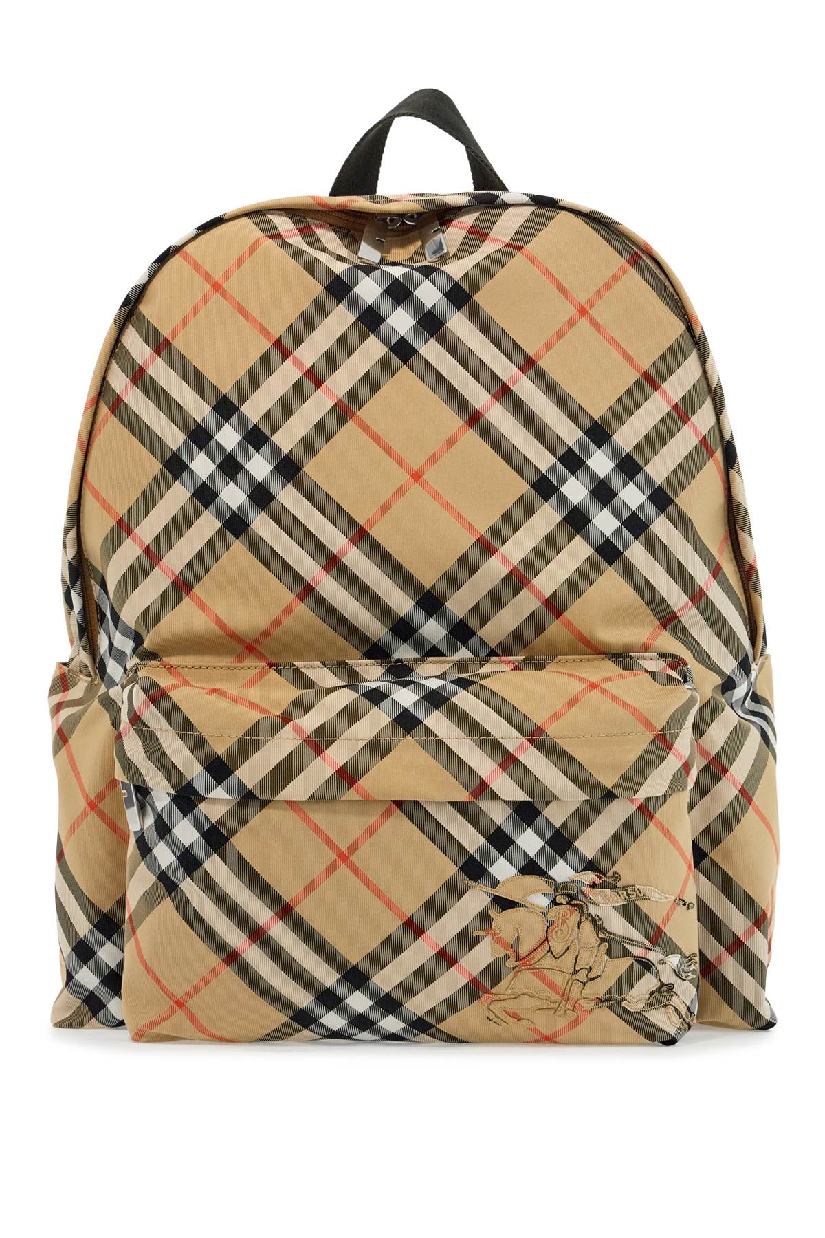 Burberry Check EKD Patch Backpack