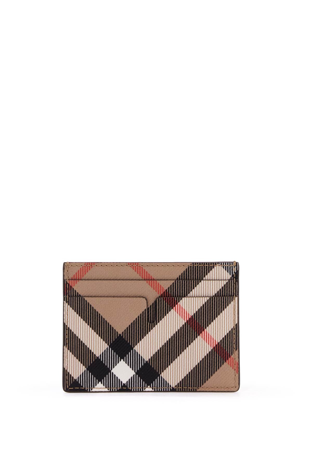 Burberry Check Card Holder