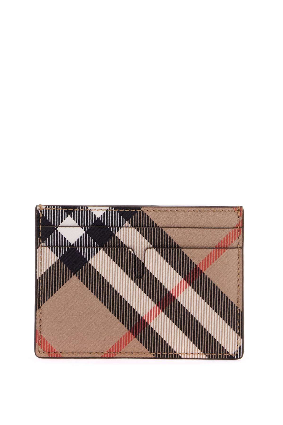 Burberry Check Card Holder