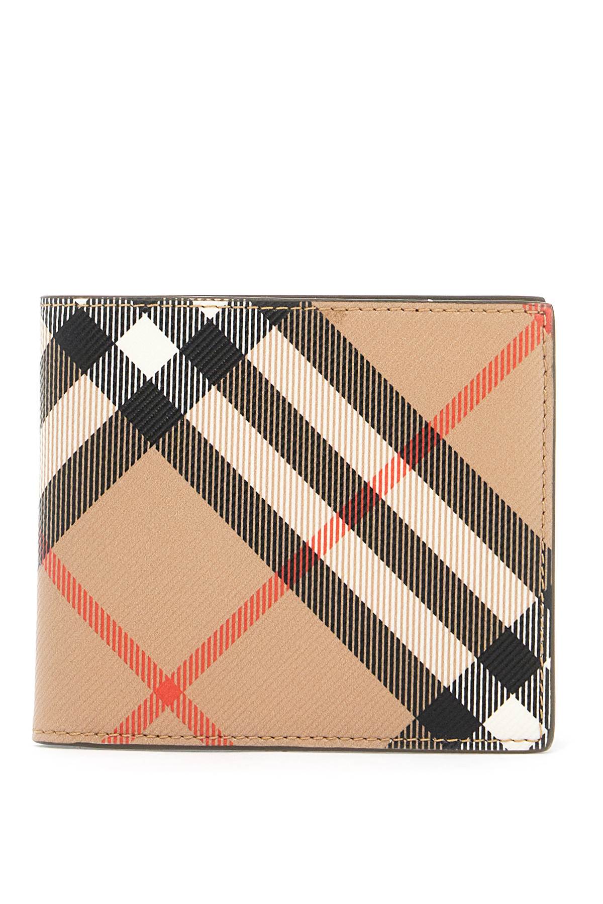 Burberry Check Bi-Fold Wallet