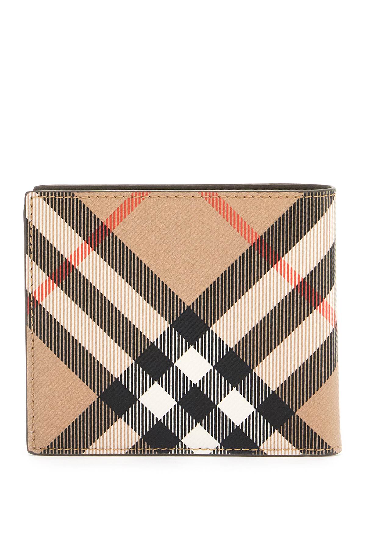 Burberry Check Bi-Fold Wallet