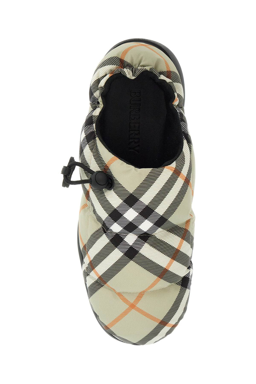 Burberry Check Nylon Mules