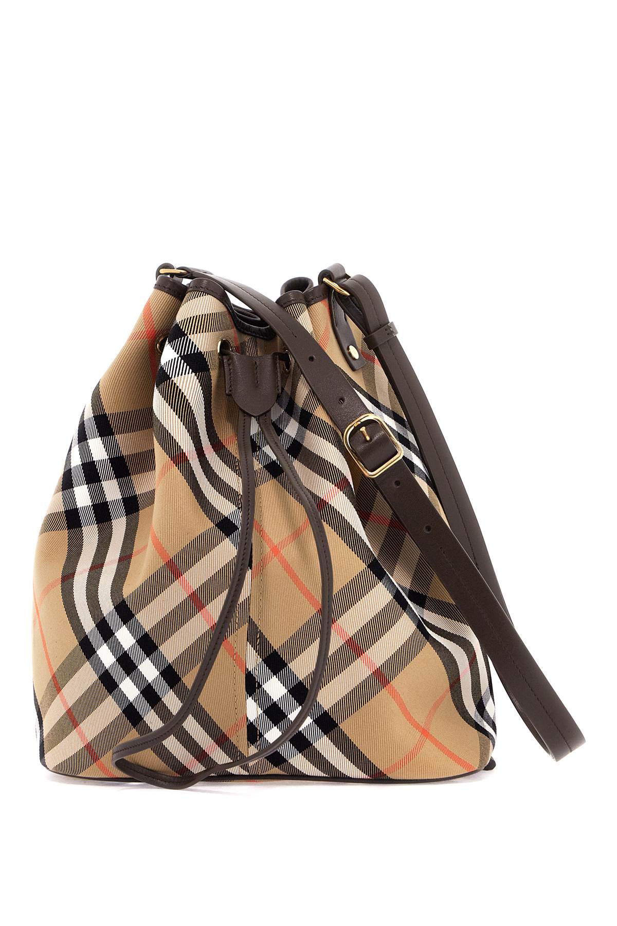 Burberry Check Bucket Bag