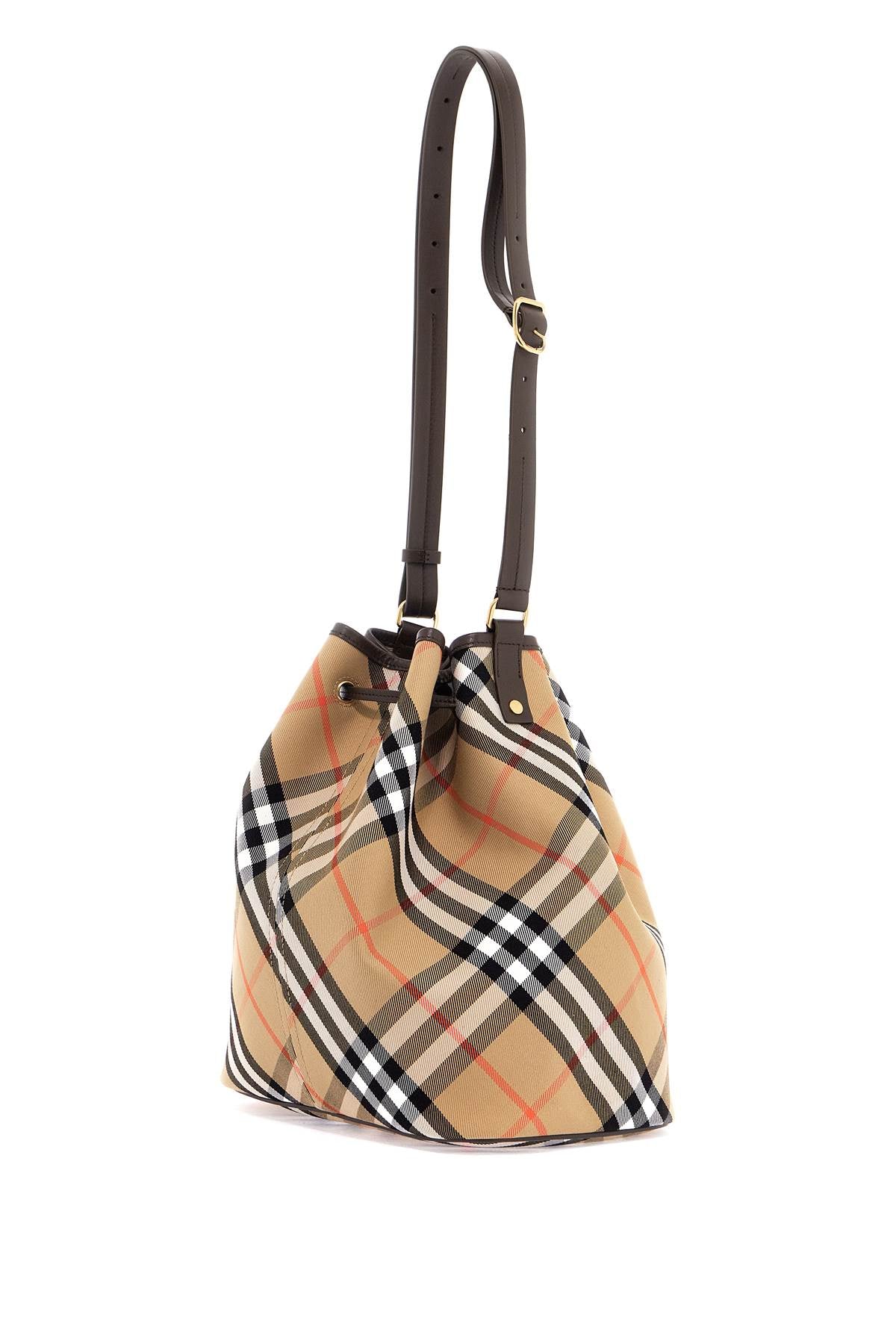 Burberry Check Bucket Bag