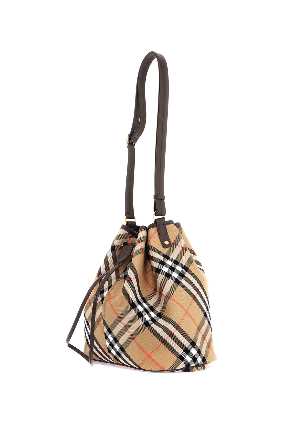 Burberry Check Bucket Bag