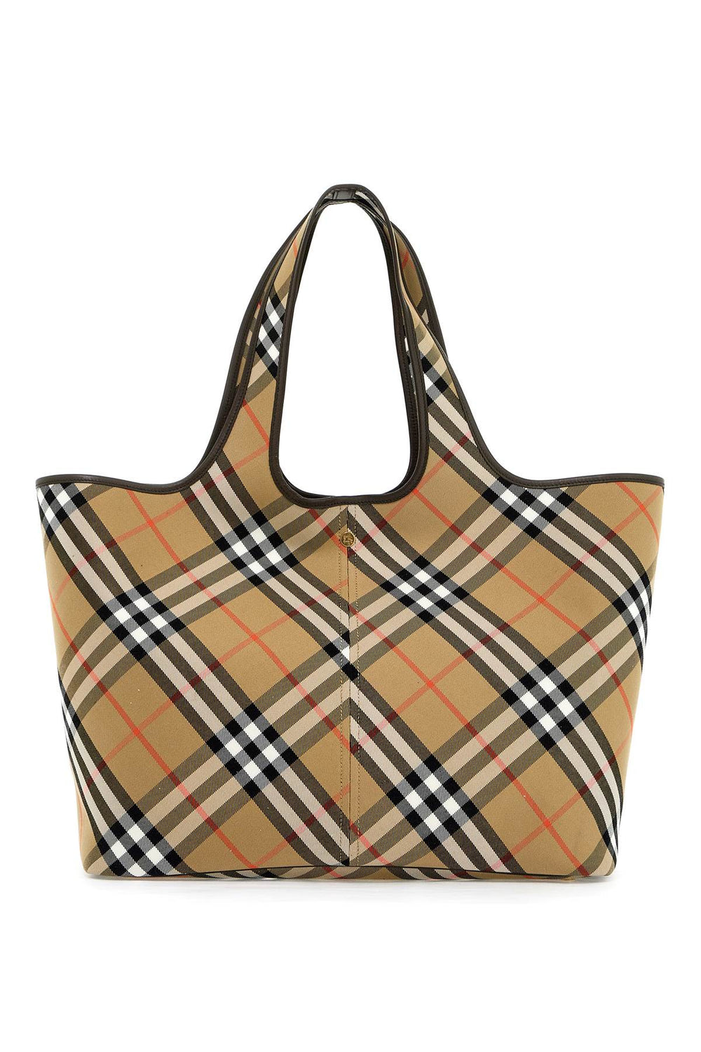 Burberry Medium Check Tote Bag