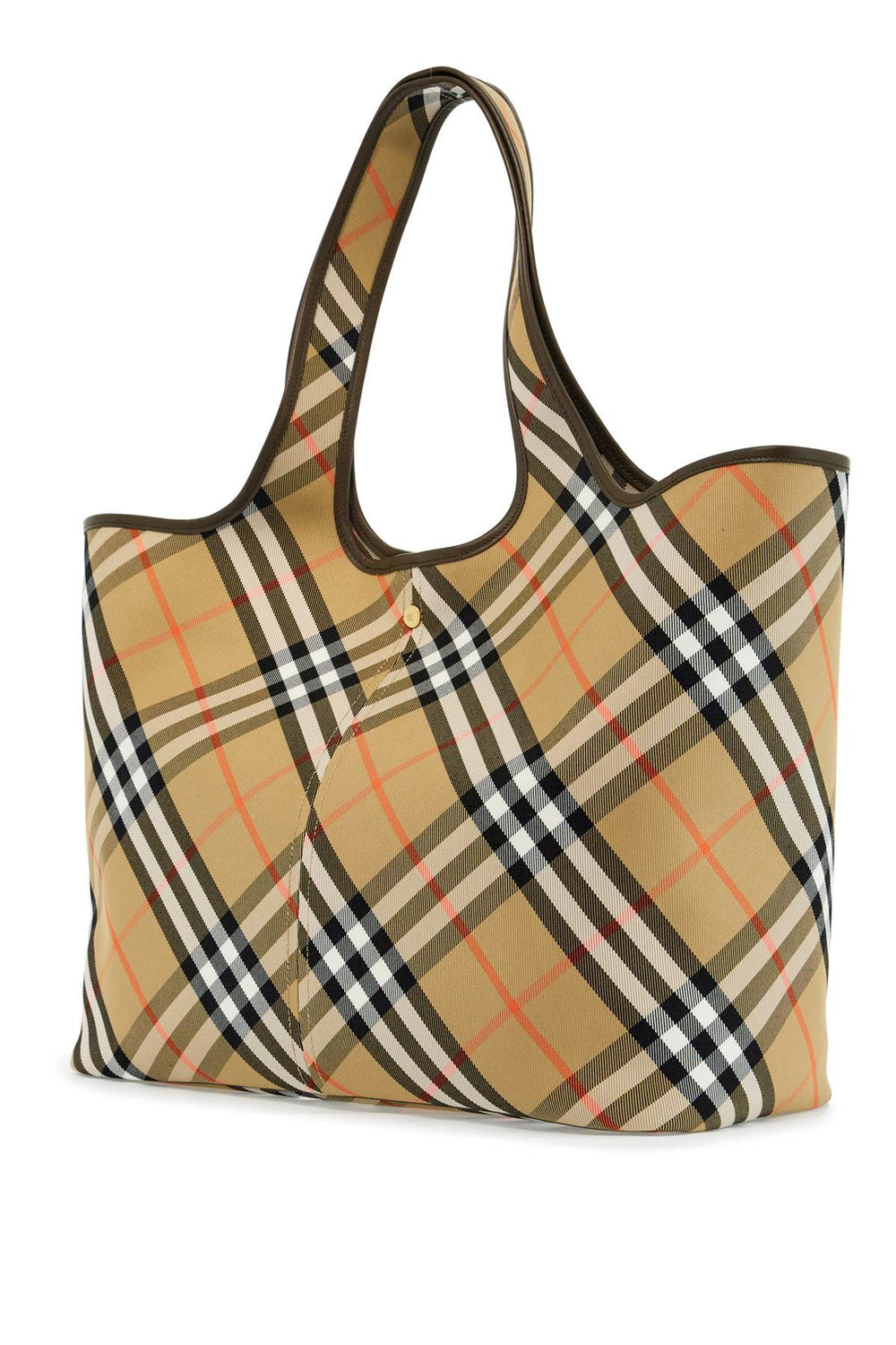 Burberry Check Tote Bag