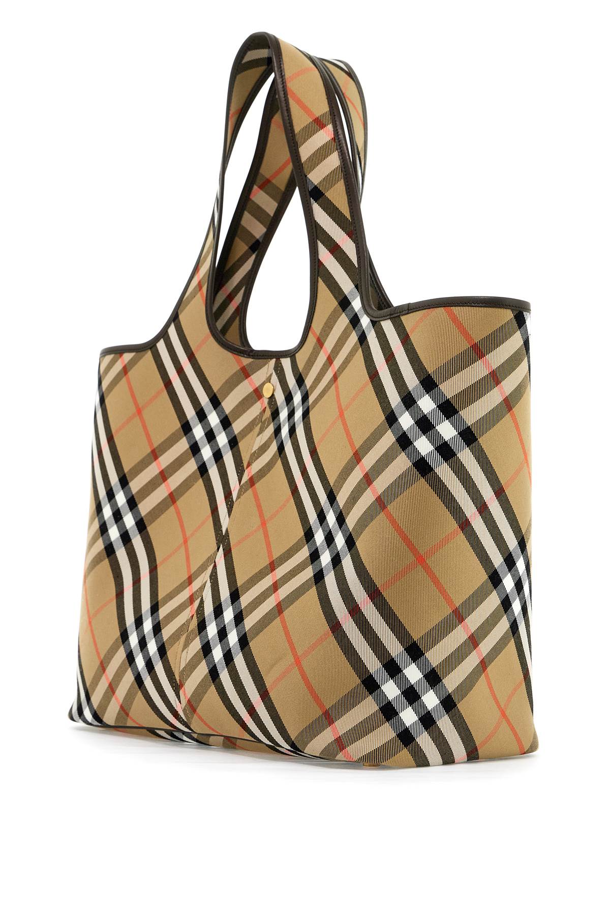 Burberry Medium Check Tote Bag