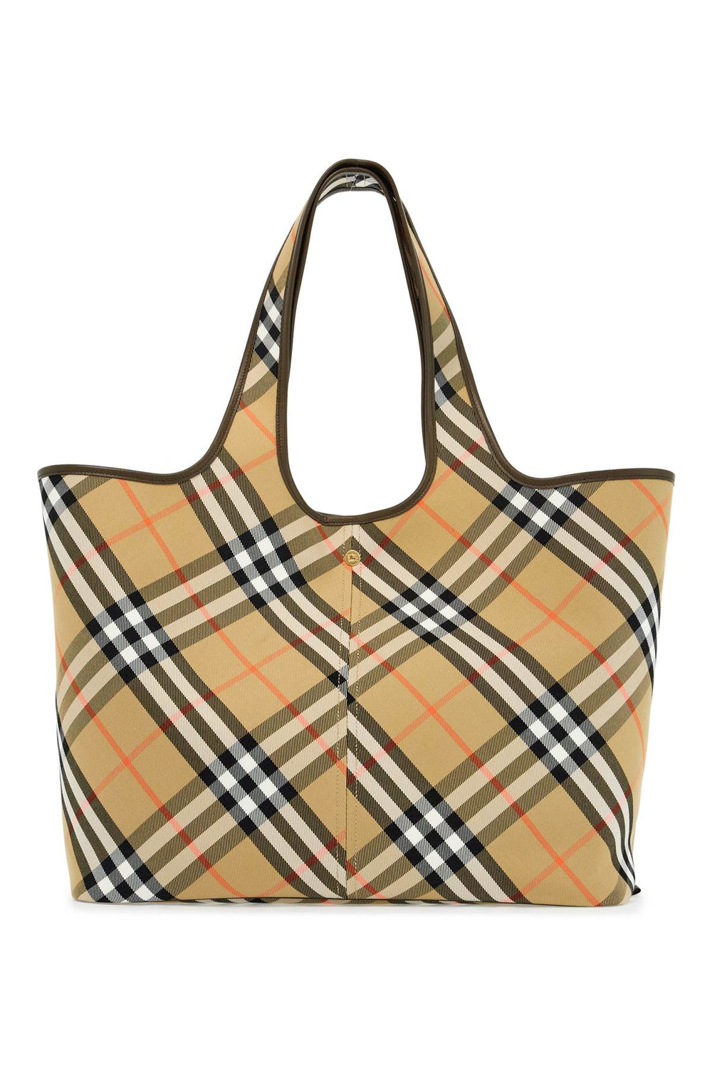 Burberry Check Tote Bag